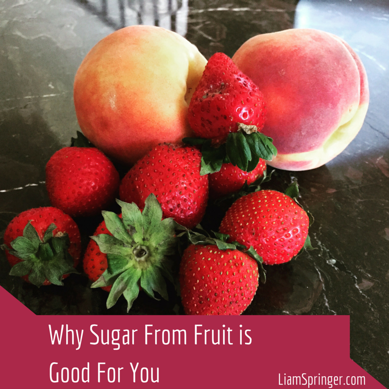 Understanding why and how sugar from fruit is good for you